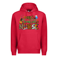 Cardinal One thankful Nurse Premium Hoodie - NancyCooperArtShop