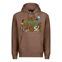 Chestnut One thankful Nurse Premium Hoodie - NancyCooperArtShop