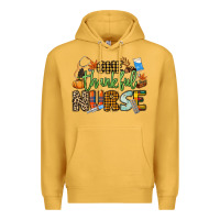 Mustard One thankful Nurse Premium Hoodie - NancyCooperArtShop