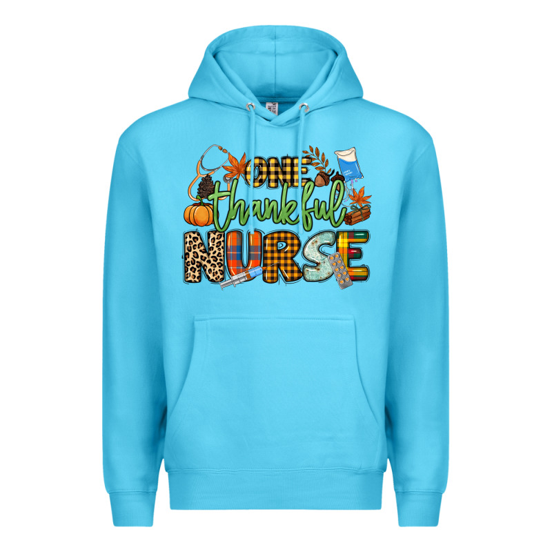 One Thankful Nurse Premium Hoodie by NancyCooperArtShop | Teevron