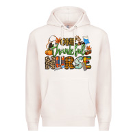 Pale Pink One thankful Nurse Premium Hoodie - NancyCooperArtShop