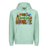 Seafoam One thankful Nurse Premium Hoodie - NancyCooperArtShop
