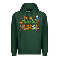 Sports Green One thankful Nurse Premium Hoodie - NancyCooperArtShop