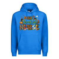 True Royal One thankful Nurse Premium Hoodie - NancyCooperArtShop