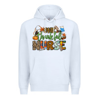 White One thankful Nurse Premium Hoodie - NancyCooperArtShop