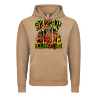 Vintage Coffee Steppin' into Juneteenth black girl sneakers Vintage Hoodie - RanaPortraitStore