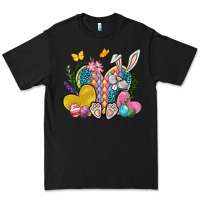 Black Easter Heart Easter Day Premium Tee - Neo Western