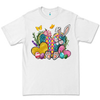 White Easter Heart Easter Day Premium Tee - Neo Western