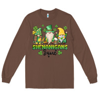 Chestnut shenanigans squad gnomes st. patricks day Long Sleeve Tee - MaliasSmallBusiness