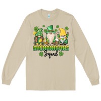 Mushroom shenanigans squad gnomes st. patricks day Long Sleeve Tee - MaliasSmallBusiness