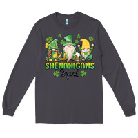 Smoke shenanigans squad gnomes st. patricks day Long Sleeve Tee - MaliasSmallBusiness