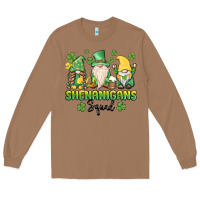 Toasted Coconut shenanigans squad gnomes st. patricks day Long Sleeve Tee - MaliasSmallBusiness