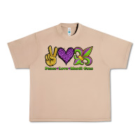 Burro peace love mardi gras Urban Heavy Tee - Jasminsmagicworld