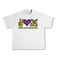 Lunar Rock peace love mardi gras Urban Heavy Tee - Jasminsmagicworld