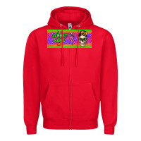 Red spooky mama 15 oz mug Zipper Hoodie - BundleAndBundleShop