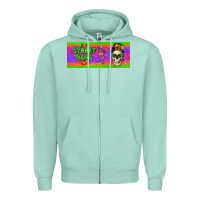 Seafoam spooky mama 15 oz mug Zipper Hoodie - BundleAndBundleShop