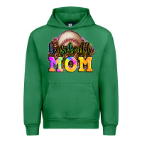Emerald baseball mom Urban Hoodie - OliviaCreatesArt