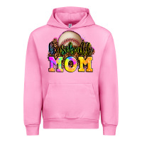 Fuchsia Pink baseball mom Urban Hoodie - OliviaCreatesArt