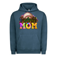 Pigment Midnight Navy baseball mom Urban Hoodie - OliviaCreatesArt