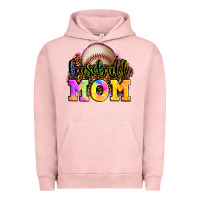 Pigment Salmon baseball mom Urban Hoodie - OliviaCreatesArt