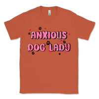 Copper anxious dog lady Classic Tee - MaliasSmallBusiness