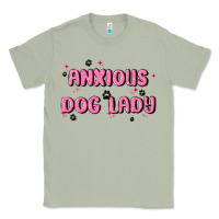Matcha anxious dog lady Classic Tee - MaliasSmallBusiness