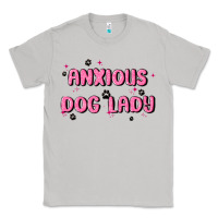 Moon Dust anxious dog lady Classic Tee - MaliasSmallBusiness