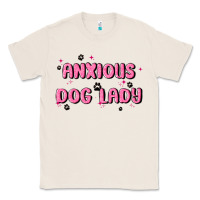 Natural anxious dog lady Classic Tee - MaliasSmallBusiness