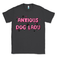 Smoke anxious dog lady Classic Tee - MaliasSmallBusiness