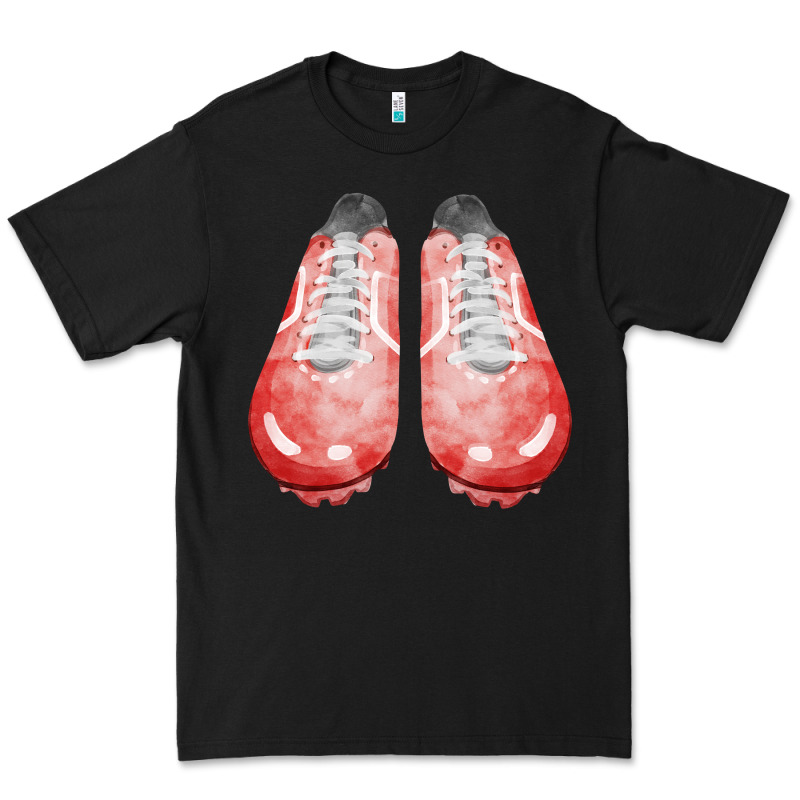 Red Cleats Fa Element 3 Premium Tee by FaDigitalArtStudio | Teevron