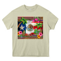 Mossy mexico and puerto rico Heavy Core Tee - CTS Tumbler Store
