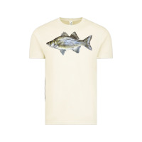 Vintage Arctic White Bass Fish Illustrations Vintage Tee - LillyAllenDesigns