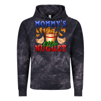 Cloud Black mommy's little nugget Vintage Hoodie - AdoDesignShop
