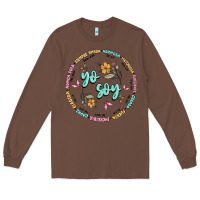 Chestnut yo soy inspiration Long Sleeve Tee - MaliasSmallBusiness