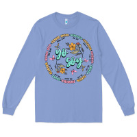Colony Blue yo soy inspiration Long Sleeve Tee - MaliasSmallBusiness