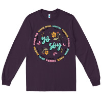 Plum yo soy inspiration Long Sleeve Tee - MaliasSmallBusiness
