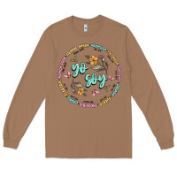 Toasted Coconut yo soy inspiration Long Sleeve Tee - MaliasSmallBusiness