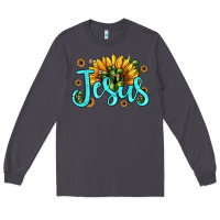 Smoke jesus sunflower Long Sleeve Tee - JahusDesignShop