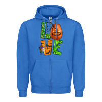 True Royal love halloween Zipper Hoodie - BundleAndBundleShop