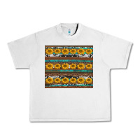 Lunar Rock sunflowers leopard cowhide turquoise Urban Heavy Tee - BarkalooDesign