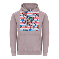 Vintage Zinc american flag bass Vintage Hoodie - BundleAndBundleShop