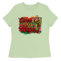 Matcha Cinco de Mayo Cactus Ladies Tee - texasbilliewilder