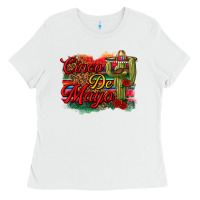 White Cinco de Mayo Cactus Ladies Tee - texasbilliewilder