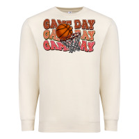 Sandshell Game day game day game day Basketball Premium Sweatshirt - NancyCooperArtShop