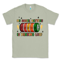 Matcha social battery Classic Tee - MaliasSmallBusiness