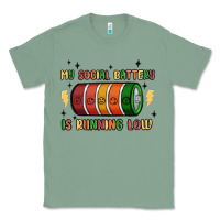 Sage social battery Classic Tee - MaliasSmallBusiness