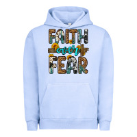 Pigment Grape Ice faith over fear Urban Hoodie - OliviaCreatesArt