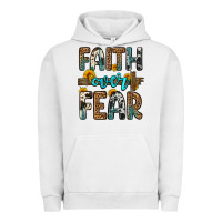 Pigment Lunar Rock faith over fear Urban Hoodie - OliviaCreatesArt