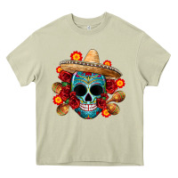 Mossy mexico skull Heavy Core Tee - CTS Tumbler Store