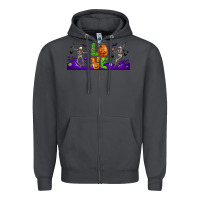 Smoke love halloween  libbey glass Zipper Hoodie - BundleAndBundleShop